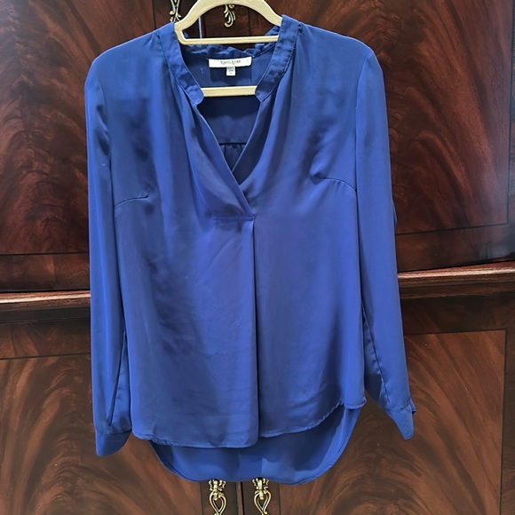 Women’s blue long blouse size M Daniel Rainn - Picture 1 of 8